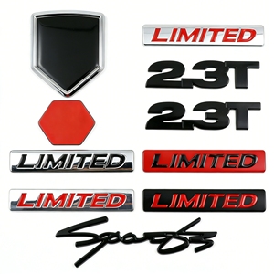 Emblema <span class=keywords><strong>Auto</strong></span> 3D Personalizzato in Offerta, Adesivo Badge Personalizzato <span class=keywords><strong>per</strong></span> Tuning e Decorazione Esterna dell'<span class=keywords><strong>Auto</strong></span>, Adattabile Universalmente - Product Image 3