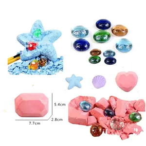 EPT mainan boneka promosi mainan penggalian anak perempuan Natal mainan penggali celah kristal penggali mainan MiningToys