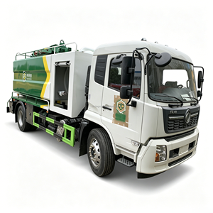 Camión de Succión y Limpieza de Alcantarillado Dongfeng de 12cbm, de Servicio Mediano y Confiable, para Limpieza de Alcantarillado y Succión de Lodos - Product Image 1