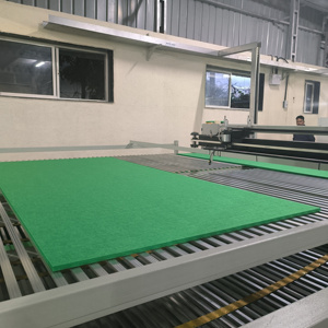 Hiện đại loại văn phòng xây dựng tường Bảng điều khiển âm thanh cách nhiệt <span class=keywords><strong>Board</strong></span> Pet sợi ngọn lửa/chống cháy Acoustic bảng điều chỉnh máy làm - Product Image 2