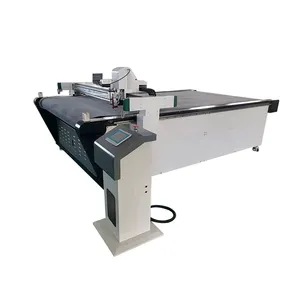 TOP CNC Preço com desconto tira de silicone para tecido cortador plano tecido de lã impresso cortador CNC com sistema de carregamento automático China