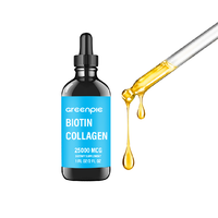 Greenpie Supply OEM Supplément liquide pour la croissance des cheveux Biotine Collagène Gouttes liquides
