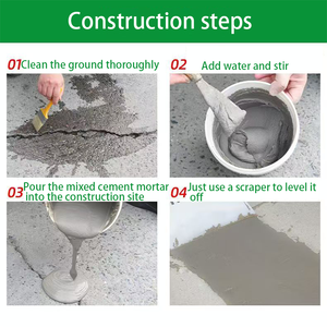 Reparación de hormigón de alta resistencia Materiales de grietas Alta dureza Impermeabilización ecológica Reparación de mortero de baches <span class=keywords><strong>Cemento</strong></span> - Product Image 6