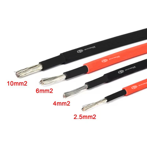 Cable Aislado de PVC de 4 M, Alta Corriente, Anti-Oxidación, Baja Resistencia, Alta Conductividad para Sistema de Energía Solar 1*4 PV Solar C - Product Image 5