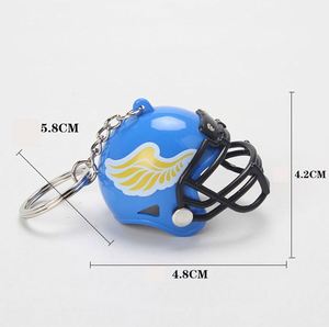 Llavero con Mini Casco de Rugby Personalizado con Logotipo, Mini Casco de Fútbol Americano, Recuerdo del Super Bowl - Product Image 6