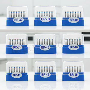 Diamond <strong>Bur</strong> For High Speed Handpiece 10pcs Packing High Quality <strong>Dental</strong> FG - Product Image 2
