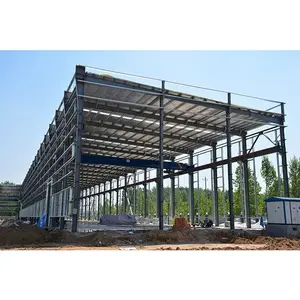 Fire Proof Warehouse Fabrication Curved Roof Design Structural Steel Shed Warehouses For Storage Facility