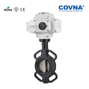 Válvula Eléctrica de Mariposa COVNA AC220V de Hierro Fundido con Sellado EPDM para Pedidos Urgentes, Válvula Reductora de Presión de Agua con Control Eléctrico - Product Image 4