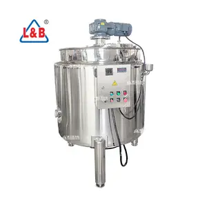 Mesin sabun cair pencampur baja rotor suhu tinggi industri Losion badan stator dan mesin pembuat krim