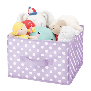 Toy organizer and storage bins toy box storage box foldable kids baby cloth storage basket