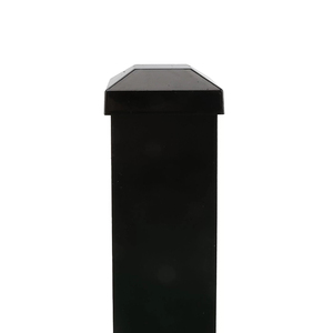 Đèn năng lượng mặ<span class=keywords><strong>t</strong></span> trời LED cap 3x3 4x4 8ft 10 ft bằng gỗ <span class=keywords><strong>t</strong></span> Đen nhôm boong lan can nhôm baluster bài với <span class=keywords><strong>t</strong></span>ấm cơ sở - Product Image 3