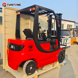 Chariot élévateur à fourche au lithium 4x4 de 2 tonnes, grande autonomie, idéal pour la manutention logistique quotidienne - Offre Spéciale - Product Image 2