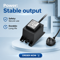 Adaptateur d'alimentation extérieur CA/CA 120 V CA 5 V 24 V CA 1 A 3 A 72 VA avec prise EU/AU/US pour bande lumineuse