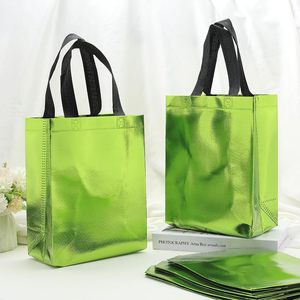 Bolsas de Compra Reutilizables Ecológicas de <span class=keywords><strong>PP</strong></span> No Tejido a Precio Económico al por Mayor, Bolsa de Mano No Tejida con Logotipo Personalizado - Product Image 4