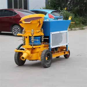 High efficiency 3-5.5m3/h diesel engine dry mix shotcrete mahine concrete spray equipment for sale