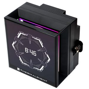 Refroidisseur liquide pour processeur Thermalright Hyper Vision ARGB 360 mm avec ventilateurs silencieux, refroidisseur liquide <span class=keywords><strong>AIO</strong></span> avec écran LCD de 3,9 pouces - Product Image 2