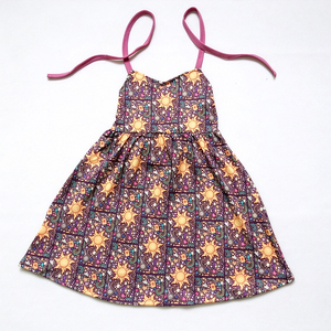 Vestido de niña con estampado de seda de leche, vestido de manga corta y larga con estampado floral de dibujos animados para Halloween y otoño - Product Image 2