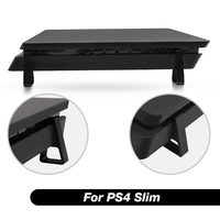 Personnalisation 4Pcs Support de Console Pieds de Refroidissement Support de Pieds de Support de Base Pieds Plats pour PS4 /Pro/Slim Acc