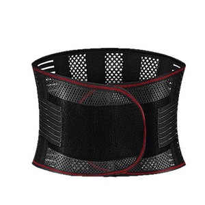 Steel Plate Lumbar <b>Support</b> Belt Breathable Adjustable Waist <b>Support</b> For Men And Women With Double Strap Design - Product Image 5