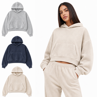 Sweat-shirt à capuche unisexe en coton pur 420 GSM, grande taille, impression personnalisée, coupe ample, style streetwear décontracté