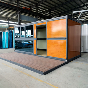 Casa prefabricada plegable a precio de mayorista, casa contenedor expandible prefabricada, casa contenedor plegable modular moderna - Product Image 1