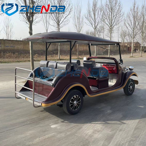 Carrito de Golf Eléctrico de 8 Plazas Marca Zhenda a Precio Económico, Carro de Golf Clásico Vintage, Buggy Retro de Henan - Product Image 5