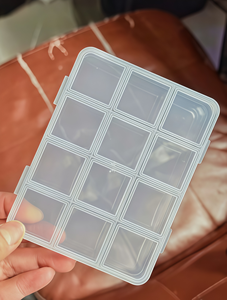 Caja <span class=keywords><strong>de</strong></span> Almacenamiento Transparente Independiente, Ideal para Organizar Decoración <span class=keywords><strong>de</strong></span> Uñas, Piedras <span class=keywords><strong>de</strong></span> Imitación, Cuentas y Joyería - Product Image 1