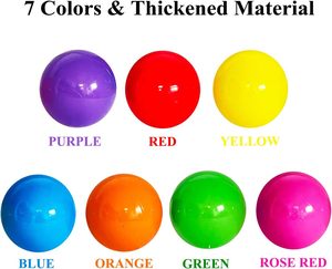 Manufacture Thicken PE Colorful Cheap Playground <b>Ball</b> Pit <b>Balls</b> Soft Plastic Anti-flexible Ocean <b>Balls</b> for <b>Pool</b> - Product Image 2