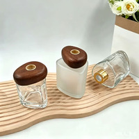 Diffuseur de parfum de luxe en verre dépoli 100ml 200ml – Bouteille de diffuseur d'huiles parfumées pour assainisseur d'air domestique
