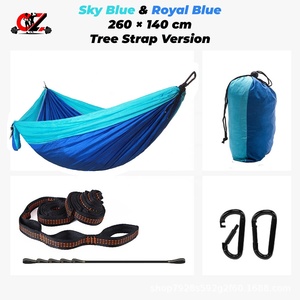 Lightweight Nylon Camping Gear Hammock Kit for <b>Child</b> Portable Outdoor Sleeping Hammock for <b>Backpacking</b> and Adventure - Product Image 1