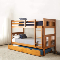 Lit superposé pour enfants en bois massif Lit superposé pour enfants Lits en bois massif pour lit double