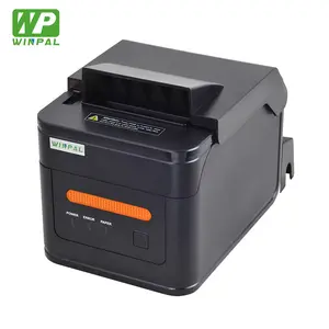Impresora térmica de cocina de recibos POS de 80mm a prueba de agua de alta calidad, impresora de billetes de 80mm para restaurante con cortador automático