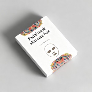 Sinh Thái Thân Thiện Được Chứng Nhận Tái Chế Cao Cấp Chất Liệu Bao Bì Hộp Mặt Nạ Mặt Nạ Mắt Mỹ Phẩm Mười Mảnh Giấy Carton - Product Image 4