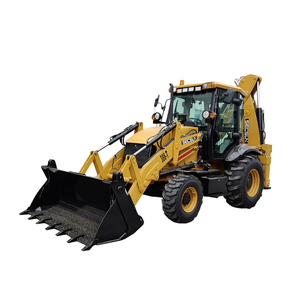 Baumaschinen 2,5 Tonnen Bagger lader 4x4 388 Bagger lader mit <span class=keywords><strong>4</strong></span> in 1 Schaufel - Product Image 3