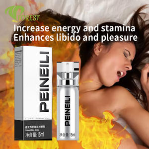 Leistungsstarkes 15ML Verzögerungsspray für Männer mit Bullet-Vibrator Sexspielzeug Langanhaltende Kräuter-Ejakulations-Verzögerungsöl Starke Sexhilfen - Product Image 2