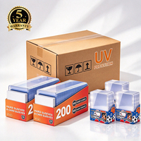 Protège-cartes rigides anti-UV 35pt pour cartes TCG, supports de stockage longue durée en PVC pour cartes de sport (baseball)