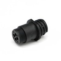 Connecteur mâle automobile 4 broches LIZONE 182919-1, boîtier de prise, certifié ISO9001, -40~105°C, pour câble d'alimentation