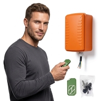 Carte de commande universelle pour portail coulissant 230V AC, récepteur RF 433.92MHz, contrôleur d'ouverture de portail 1250W avec télécommande