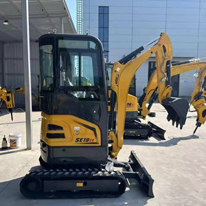 รถขุดตีนตะขาบ SHANTUI รุ่นใหม่ SE18SR/SE17SR 1.8 ตัน พร้อมเครื่องยนต์ทรงพลัง รับประกัน 1 ปี สำหรับมอเตอร์ ปั๊ม และเกียร์บ็อกซ์ - Product Image 1