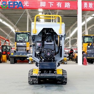 Mini camión volquete sobre orugas de alta calidad 500kg Micro Mini camión volquete Motor diésel barato 4 4 Mini camiones volquete - Product Image 6