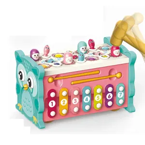 다기능 아기 학습 장난감 발견 게임 활동 큐브 유아 발달 조기 학습 장난감
