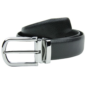 2014 nouvelle boucle ardillon en argent décontracté en cuir Jeans ceintures pour hommes avec boucle en alliage <span class=keywords><strong>ceinture</strong></span> noire - Product Image 1