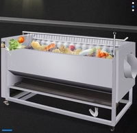 Elektrische gemotoriseerde HD-45 zware multifunctionele commerciële industriële groenteborstel schiller wasmachine haarverwijderaar