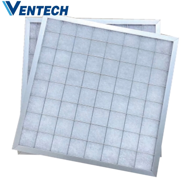 Reusable Washable Nylon Mesh Filter & Graded Density Polyester Primary Filter Cotton HVAC Pre Filtration Material