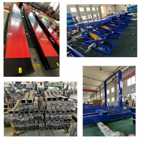 Plataforma Elevadora Hidráulica de Tijera de Cuatro Cilindros de Elevación Completa, Capacidad de 5t para Mantenimiento y Reparación de Automóviles, Baiwo K-388, 24 Meses de Garantía