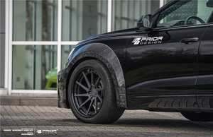 ZNDR Audi Q8 PD-Style Carbon Fiber Body Kit with Front Lip/Side Skirt/Diffuser/Spoiler/<b>Wheel</b> Arch-Self-Adhesive New <b>Replacement</b> - Product Image 2