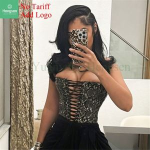 Corsé moldeador texturizado con patrón de serpiente deshuesado de acero Overbust con lazos delanteros y cremallera lateral para una fácil colocación - Product Image 6