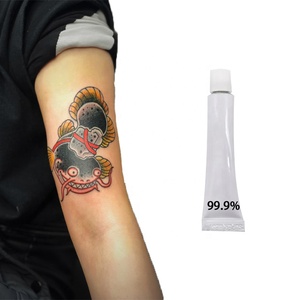 Crema Blanca para Tatuajes de Marca Privada, Fórmula Profesional al 99.9%, Aplicación Previa al Tatuaje, Maquillaje Permanente y Cuidado de la Piel, 10g 30g 50g - Product Image 2