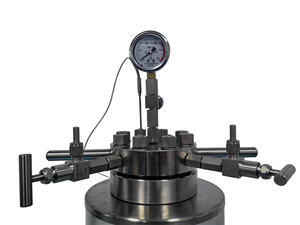 Reação navio de alta pressão bancada <span class=keywords><strong>autoclave</strong></span> reator com certificação CE aquecimento elétrico modular 50-500ml capacidade - Product Image 5