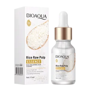 Bioaqua Rijst Hyaluronzuur Essentie Vult Hydraterende, Verheldert Huidskleur, Verbetert Ruwheid K1